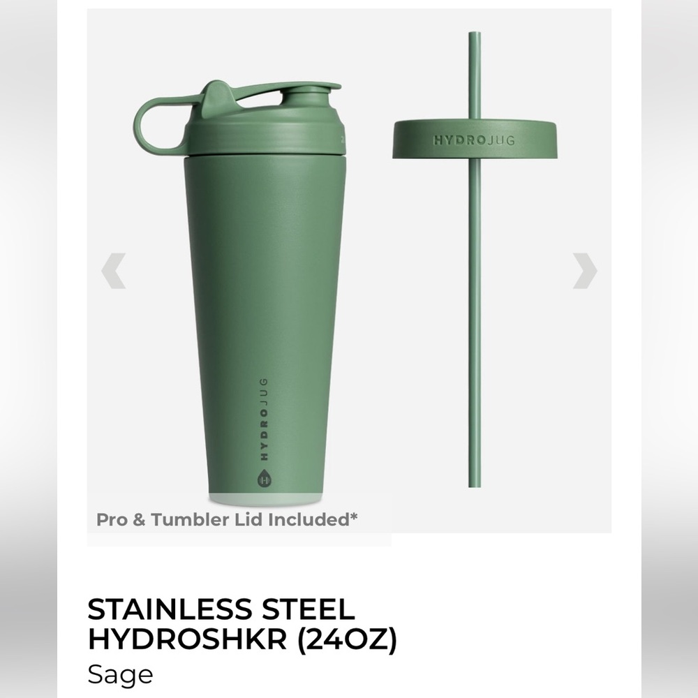 HydroJug Stainless Steel HydroShkr - Sage